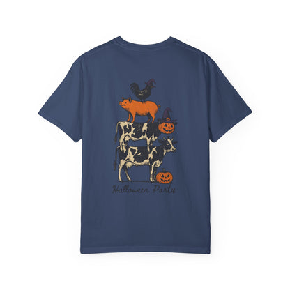 🎃 Halloween Party Cow Comfort Colors Tee