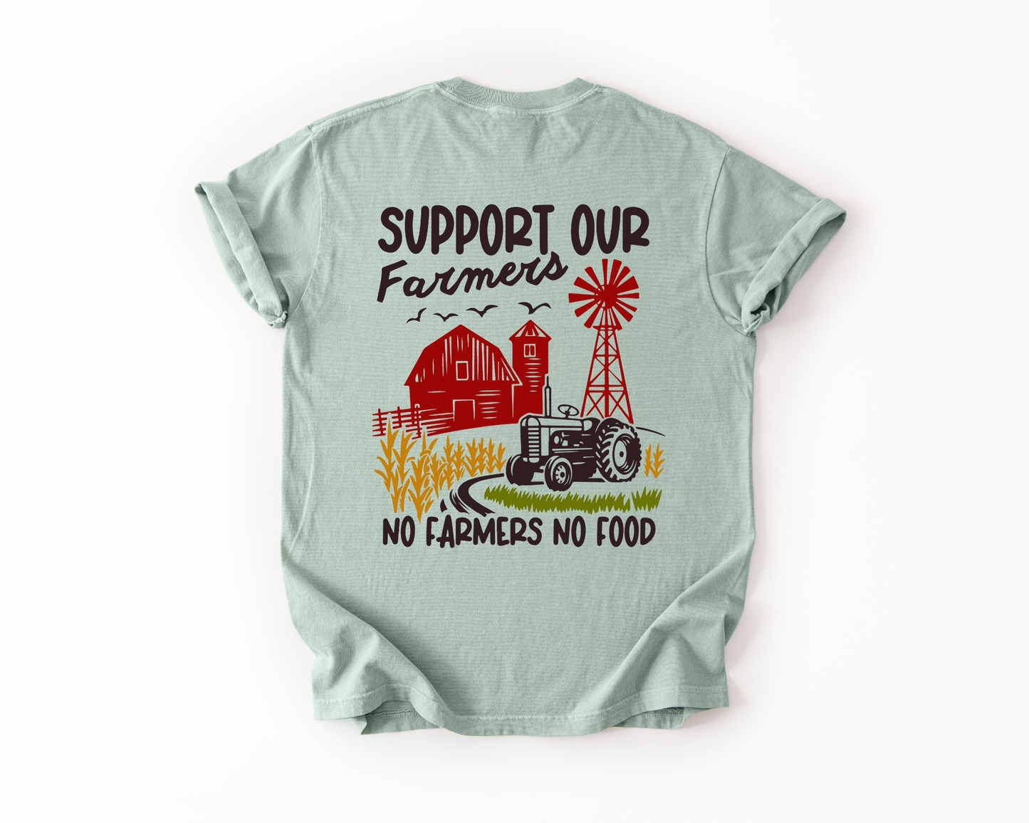 No Farmers No Food Comfort Colors Tee