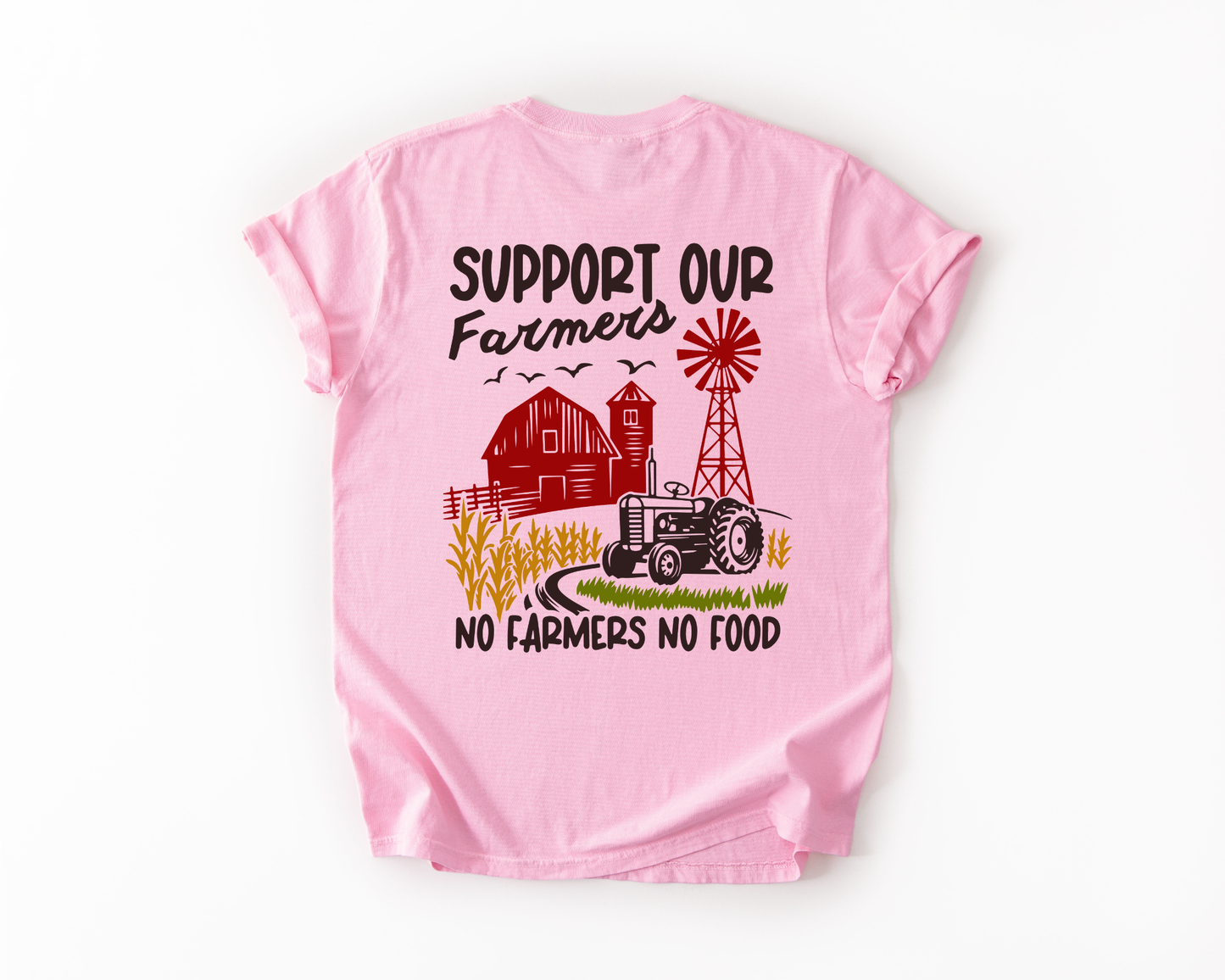 No Farmers No Food Comfort Colors Tee
