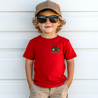 Just A Boy Who Loves Tractors Gildan™️ Kids Tee